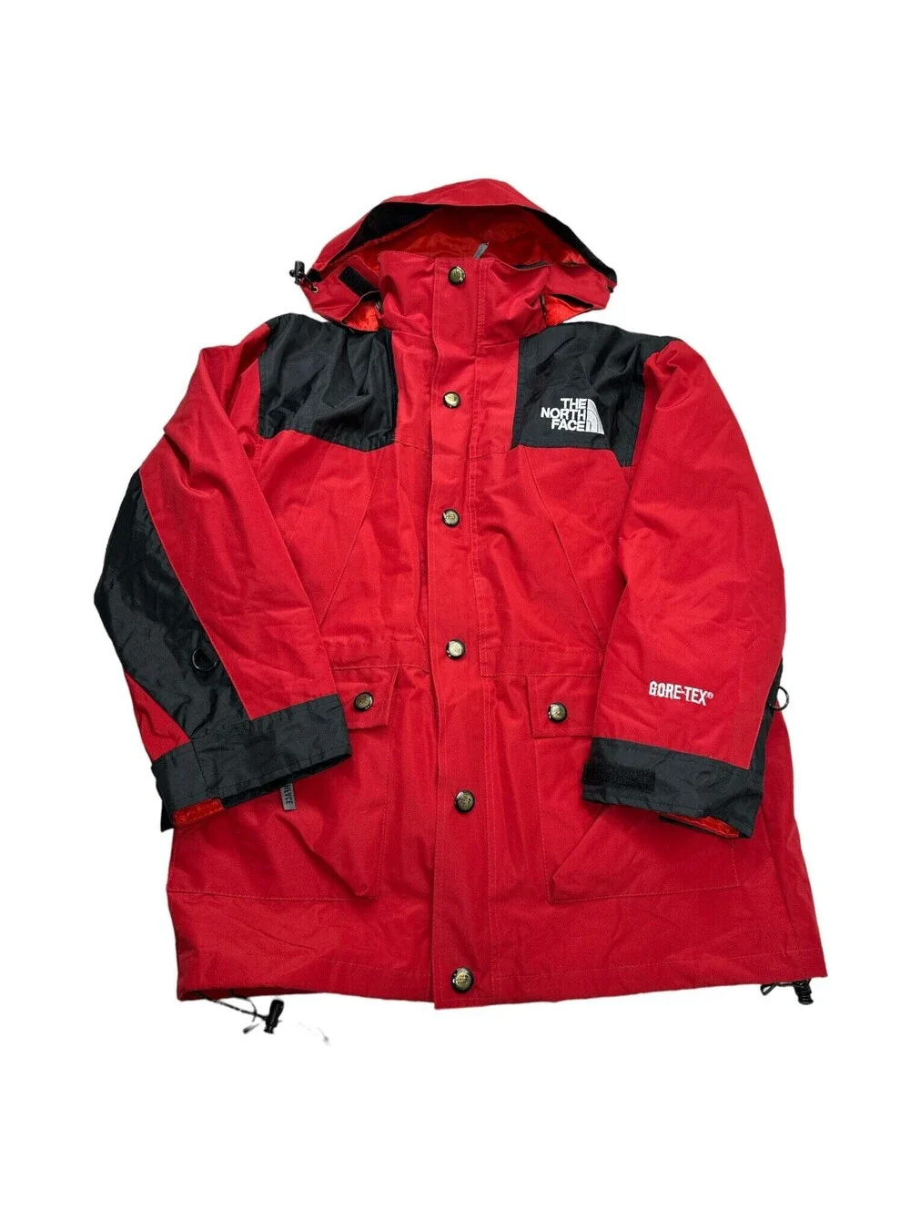 Vtg The North Face 1990  GTX GORETEX 2 In 1 Comes/W WindstopperFleece (S)